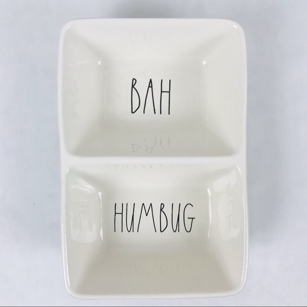 Rae Dunn “Bah Humbug” Candy/Nuts Dish